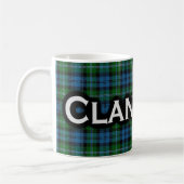 Clan Lyon Tartan Scottish Koffiemok (Links)
