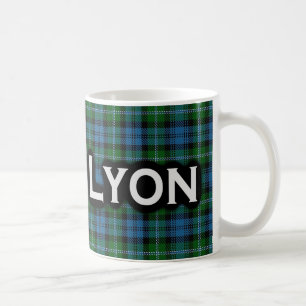 Clan Lyon Tartan Scottish Koffiemok