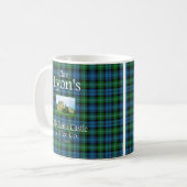 Clan Lyon's Oude Glamis Castle Coffee Co. Koffiemok (Voorkant links)