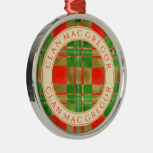 CLAN MAC GREGOR Premium Round Ornament (Rechts)