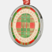 CLAN MAC GREGOR Premium Round Ornament (Links)