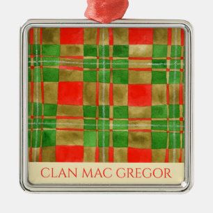 CLAN MAC GREGOR Premium Square Ornament