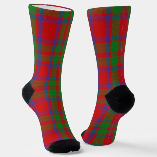 Clan Mac(K)Intosh Tartan Sokken (Gebogen)
