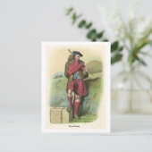 Clan MacAlister Briefkaart (Staand voorkant)