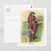 Clan MacAlister Briefkaart (Voorkant / Achterkant)