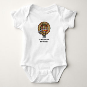 Clan MacAlister Crest over Jurk Tartan