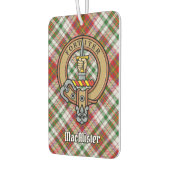 Clan MacAlister Crest over Jurk Tartan Luchtverfrisser (Links)