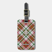 Clan MacAlister Jurk Tartan Bagagelabel (Voorkant verticaal)