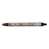 Clan MacAlister Jurk Tartan Ink Pen (Voorkant)