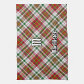 Clan MacAlister Jurk Tartan Keukenhanddoek (Verticaal)