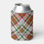 Clan MacAlister Jurk Tartan Koelbox Blikjeskoeler (Blikje Voorkant)