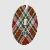 Clan MacAlister Jurk Tartan Ornament (voorkant)