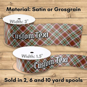 Clan MacAlister Jurk Tartan Satijnen Lint