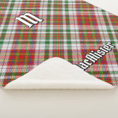 Clan MacAlister Jurk Tartan Sherpa Deken (3/4)