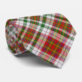 Clan MacAlister Jurk Tartan Stropdas (Opgerold)