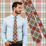 Clan MacAlister Jurk Tartan Stropdas<br><div class="desc">Clan MacAlister traditionele jurk tartan met moderne kleuren. Naadloos patroon. Aangepast monogram.</div>