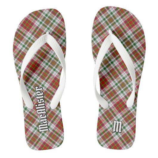 Clan MacAlister Jurk Tartan Teenslippers (Voetbed)