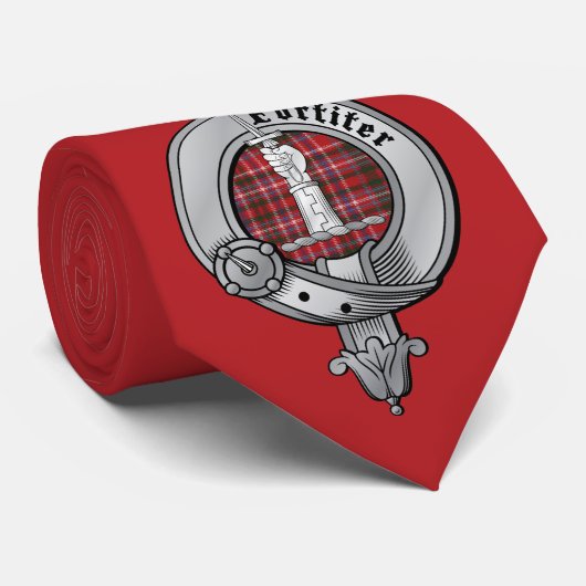 Clan MacAlister-Stropdas Stropdas (Opgerold)