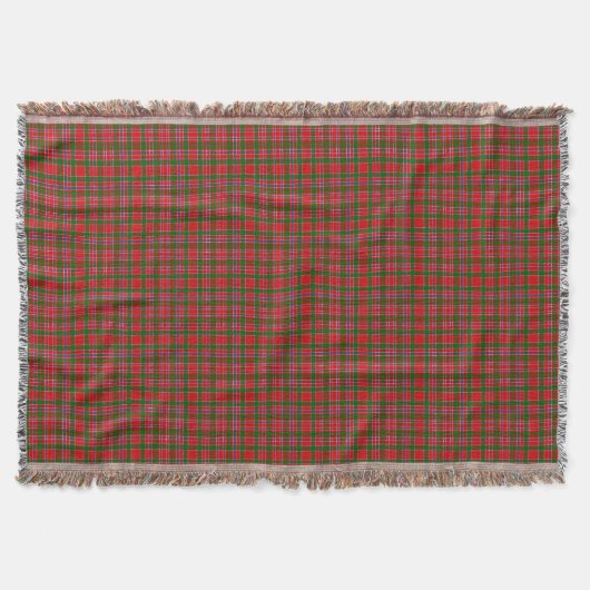 Clan MacAlister Tartan Deken (Voorkant)