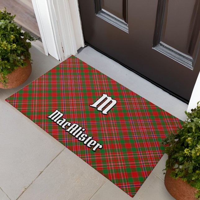 Clan MacAlister Tartan Doormat Deurmat (Creator heeft geüpload)