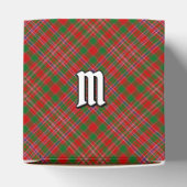 Clan MacAlister Tartan Favor Box Bedankdoosjes (Bovenkant)