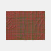 Clan MacAlister Tartan Fleece Deken (Voorkant (Horizontaal))
