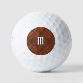 Clan MacAlister Tartan Golf Balls Golfballen (Voorkant)