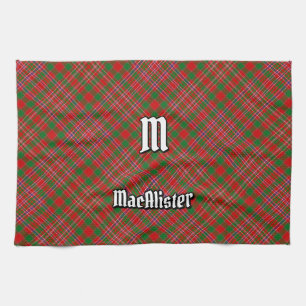 Clan MacAlister Tartan Kitchen Towel Theedoek
