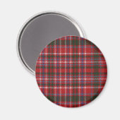 Clan MacAlister Tartan Magnet (Voorkant / Achterkant)