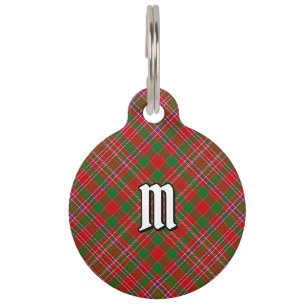 Clan MacAlister Tartan Pet ID Tag Huisdierpenning