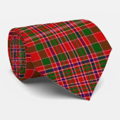 Clan MacAlister Tartan Pset Stropdas (Opgerold)