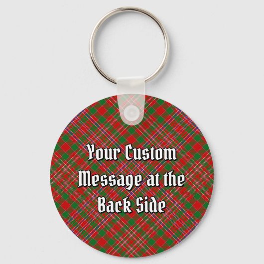 Clan MacAlister Tartan Sleutelhanger (Achterkant)