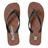 Clan MacAlister Tartan Teenslippers (Voetbed)