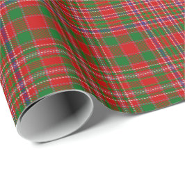 Clan MacAlister Tartan Wrapping Paper Cadeaupapier