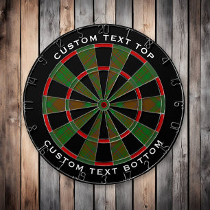Clan MacAlister van Glenbarr Hunting Tartan Dartbord