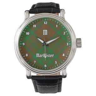 Clan MacAlister van Glenbarr Hunting Tartan Horloge