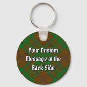 Clan MacAlister van Glenbarr Hunting Tartan Sleutelhanger (Achterkant)