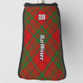 Clan MacAlister van Glenbarr Tartan Golfheadcover (Draai 90)