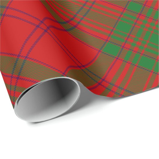 Clan MacAlister van Glenbarr Tartan inpakpapier (Rol Hoek)