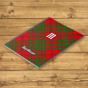 Clan MacAlister van Glenbarr Tartan Notitieboek