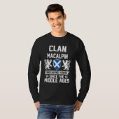 Clan Macalpin Schotse familie Clan Schotland Wreak T-shirt (Voorkant volledig)