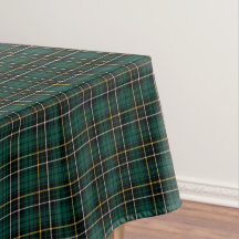 Clan MacAlpine Donkergroene Schotse Tartan