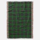 Clan MacAlpine Tartan Deken (Voorkant Verticaal)