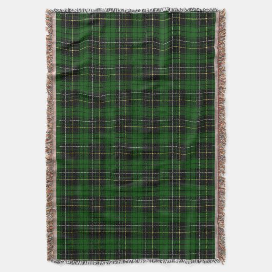 Clan MacAlpine Tartan Deken (Voorkant Verticaal)