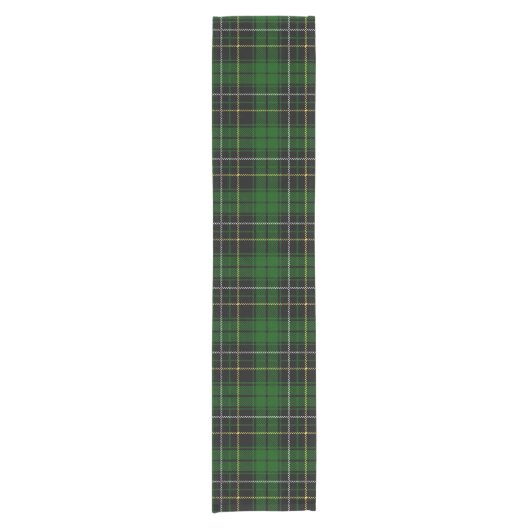 Clan MacAlpine Tartan Korte Tafelloper (Voorkant)