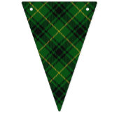 Clan MacArthur Arthur Green & Black Tartan Vlaggetjes (Eerste vlag)
