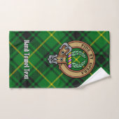 Clan MacArthur Crest over Tartan Bad Handdoek (Handdoek)