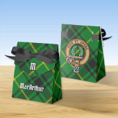 Clan MacArthur Crest over Tartan Bedankdoosjes