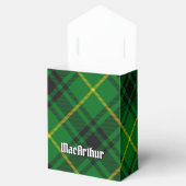Clan MacArthur Crest over Tartan Bedankdoosjes (Geopend)