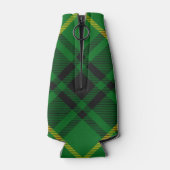 Clan MacArthur Crest over Tartan Flesjeskoeler (Achterkant)